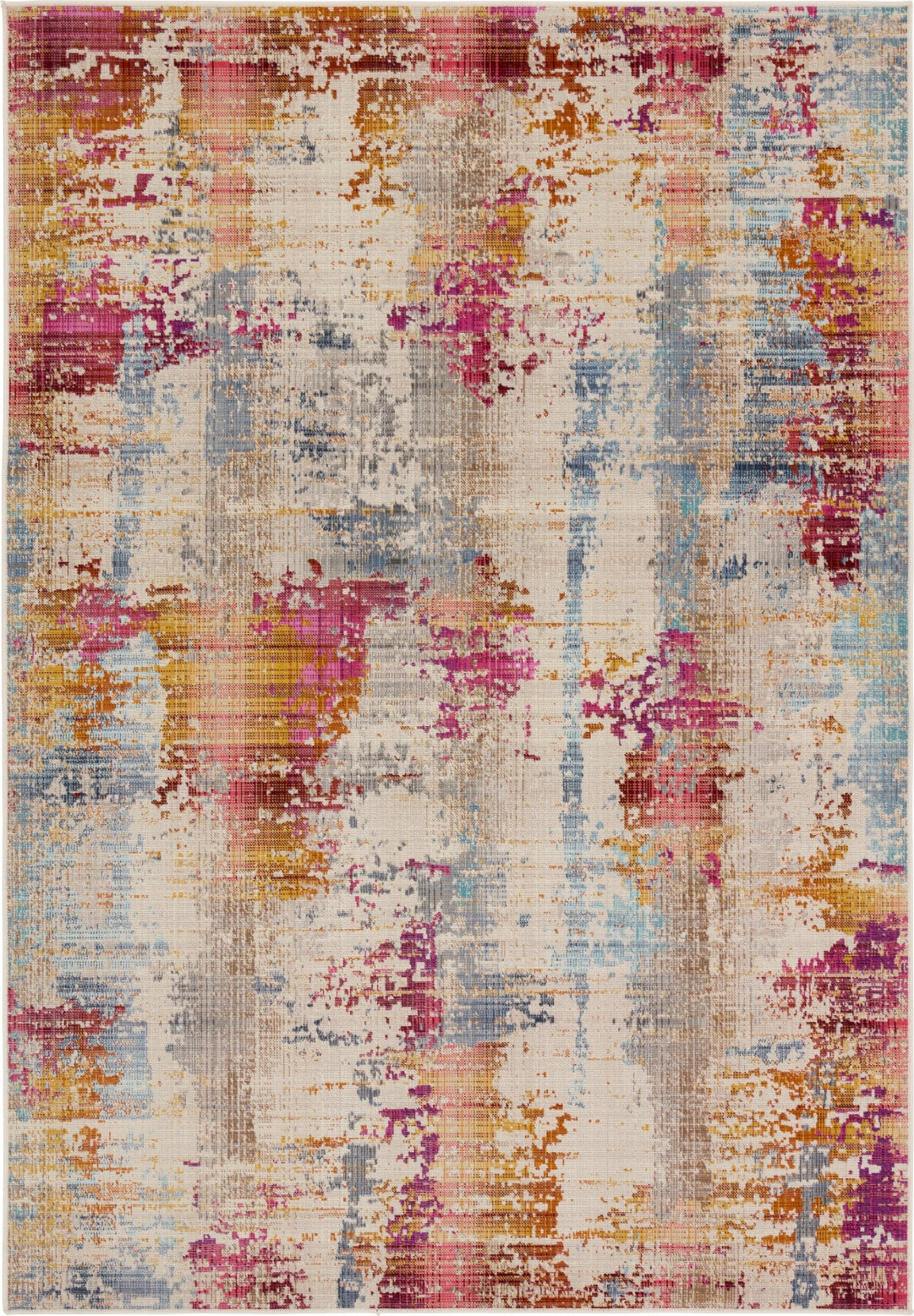 Jaipur Living Bequest Vidame BEQ05 Multicolor/Fuchsia Area Rug by Vibe