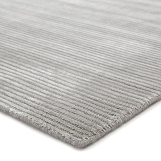 Jaipur Living Basis BI02 Gray/Silver Area Rug Corner Image