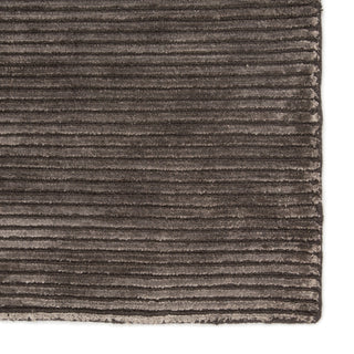 Jaipur Living Basis BI15 Dark Gray Area Rug Detail Image