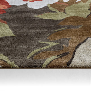 Jaipur Living Blue Petal Pusher BL12 Light Gray/Multicolor Area Rug Close-up Edge