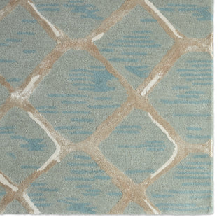 Jaipur Living Blue Totten BL157 Blue/Cream Area Rug Detail Image