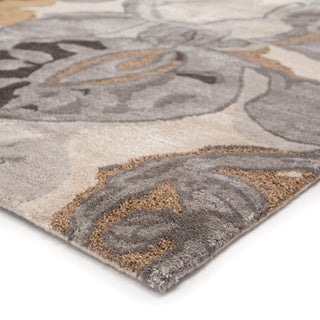 Jaipur Living Blue Petal Pusher BL65 Multicolor/White Area Rug Corner Image