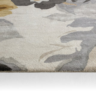 Jaipur Living Blue Petal Pusher BL65 Multicolor/White Area Rug Edge