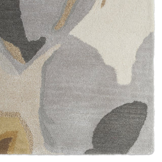 Jaipur Living Blue Petal Pusher BL65 Multicolor/White Area Rug Detail Image