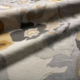 Jaipur Living Blue Petal Pusher BL65 Multicolor/White Area Rug Detail Closeup