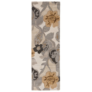 Jaipur Living Blue Petal Pusher BL65 Multicolor/White Area Rug Runner Image