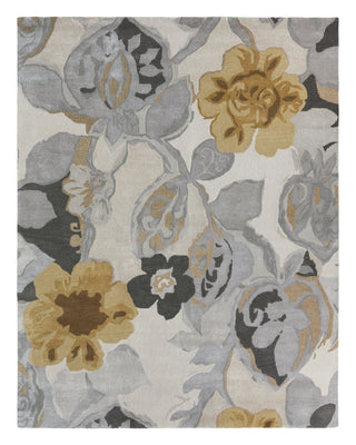 Jaipur Living Blue Petal Pusher BL65 Multicolor/White Area Rug main image