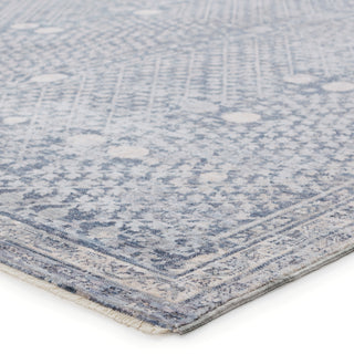 Jaipur Living Ballad Larkin BLA01 Blue/Light Gray Area Rug Corner Image