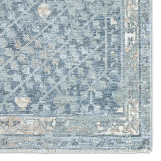 Jaipur Living Ballad Larkin BLA01 Blue/Light Gray Area Rug Detail Image