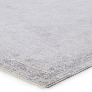 Jaipur Living Ballad Larkin BLA02 Light Gray/Beige Area Rug Corner Image