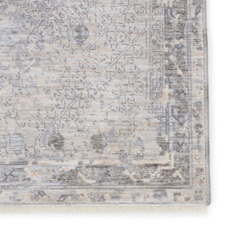 Jaipur Living Ballad Larkin BLA02 Light Gray/Beige Area Rug Detail Image