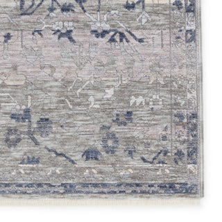 Jaipur Living Ballad Evolet BLA06 Blue/Gray Area Rug Detail Image