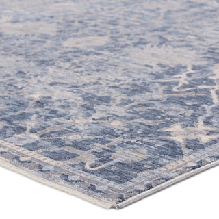 Jaipur Living Ballad Seraph BLA08 Blue/Gray Area Rug Corner Image