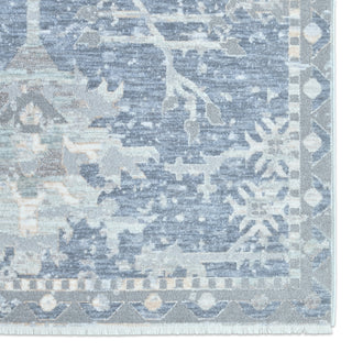 Jaipur Living Ballad Seraph BLA08 Blue/Gray Area Rug Detail Image