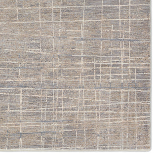 Jaipur Living Ballad Pinon BLA14 Silver/Taupe Area Rug Detail Image