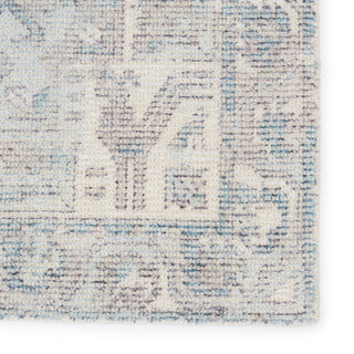 Jaipur Living Blythe Arlowe Light Blue/Gray Area Rug Detail Image
