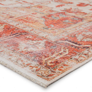 Jaipur Living Boheme Rhoda BOH01 Orange/Ivory Area Rug Corner Image