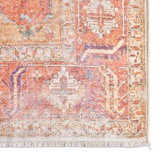 Jaipur Living Boheme Rhoda BOH01 Orange/Ivory Area Rug Detail Image