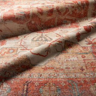 Jaipur Living Boheme Rhoda BOH01 Orange/Ivory Area Rug Lifestyle Image Feature