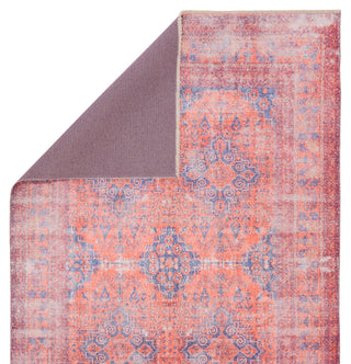 Jaipur Living Boheme Menowin BOH06 Orange/Blue Area Rug Backing Image