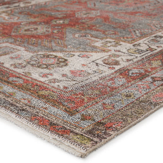 Jaipur Living Boheme Palazza BOH10 Gray/Orange Area Rug Corner Image