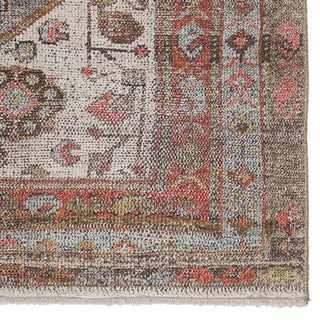 Jaipur Living Boheme Palazza BOH10 Gray/Orange Area Rug Detail Image