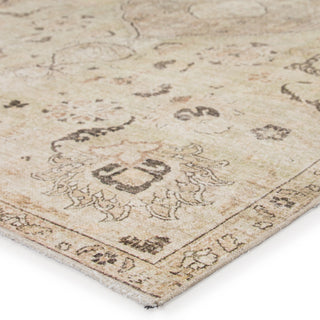 Jaipur Living Boheme Victoire BOH12 Green/Gray Area Rug Corner Image
