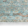 Jaipur Living Boheme Stag BOH17 Teal/Gold Area Rug Backing Image