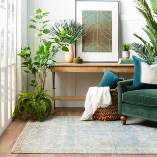 Jaipur Living Boheme Stag BOH17 Teal/Gold Area Rug Collection Image