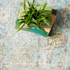 Jaipur Living Boheme Stag BOH17 Teal/Gold Area Rug Lifestyle Image