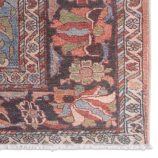 Jaipur Living Boheme Wesleyan BOH18 Rust/Gray Area Rug Detail Image