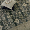 Jaipur Living Boheme Pia BOH24 Navy/Cream Area Rug Lifestyle Image