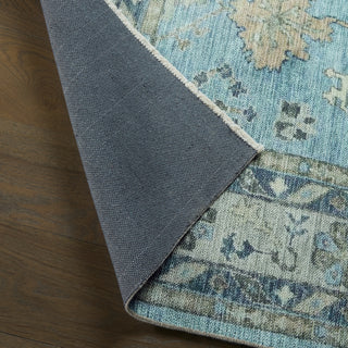 Jaipur Living Boheme Zelara BOH34 Blue Area Rug Lifestyle Image Feature