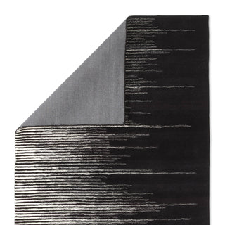 Jaipur Living Bristol Tabo BRI21 Black/Cream Area Rug Backing Image