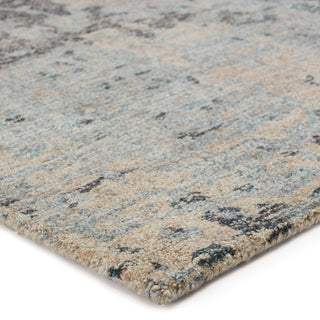 Jaipur Living Britta Plus Octave BRP14 Silver/Tan Area Rug Corner Image
