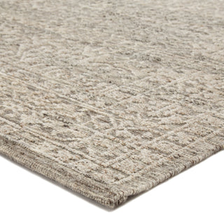 Jaipur Living Brier Sian BRR01 Gray/Beige Area Rug Corner Image