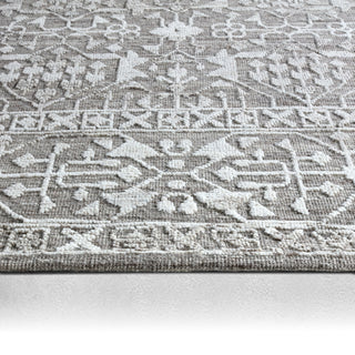 Jaipur Living Brier Sian BRR01 Gray/Beige Area Rug Backing Image