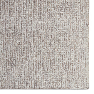 Jaipur Living Britta Oland BRT06 White/Brown Area Rug Detail Image