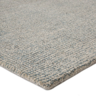 Jaipur Living Britta Oland BRT08 White/Light Blue Area Rug Corner Image