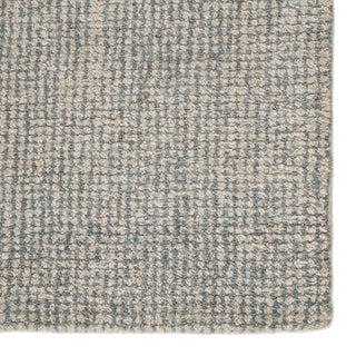 Jaipur Living Britta Oland BRT08 White/Light Blue Area Rug Detail Image