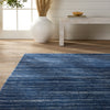 Jaipur Living Brevin Danan BRV04 Navy/Cream Area Rug Lifestyle Image Feature