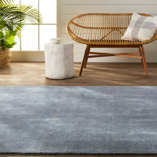 Jaipur Living Brevin Danan BRV05 Light Blue/Cream Area Rug Lifestyle Image Feature