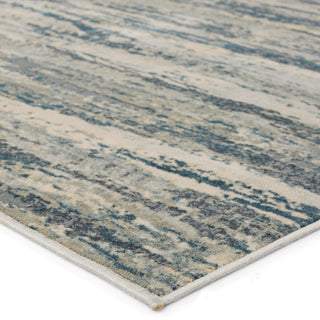 Jaipur Living Caicos Anomia CAI09 Blue/Taupe Area Rug Corner Image