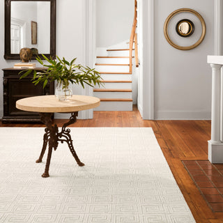 Jaipur Living Capital Harkness CAP03 White/Gray Area Rug Lifestyle Image