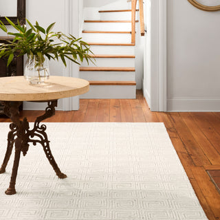 Jaipur Living Capital Harkness CAP03 White/Gray Area Rug Lifestyle Image