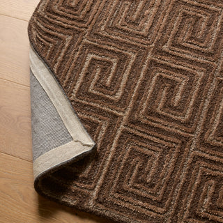 Jaipur Living Capital Harkness CAP04 Brown Area Rug Backing