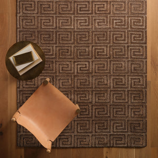 Jaipur Living Capital Harkness CAP04 Brown Area Rug Room Scene 2