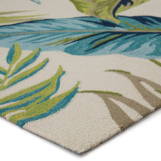 Jaipur Living Catalina Fraise CAT52 Blue/Green Area Rug Corner Image
