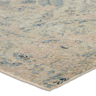 Jaipur Living Chennai Madora CHN01 Gray/Blue Area Rug Corner Image