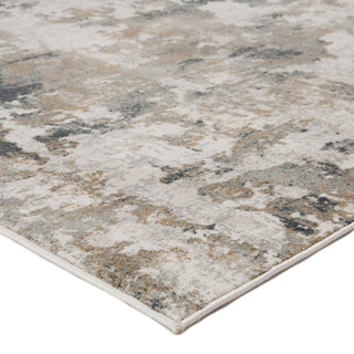 Jaipur Living Cirque Lynne CIQ01 White/Gray Area Rug Corner Image